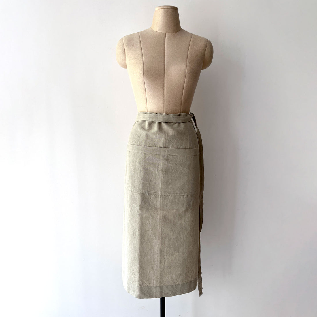 Linen Apron-Waist-Style - Natural