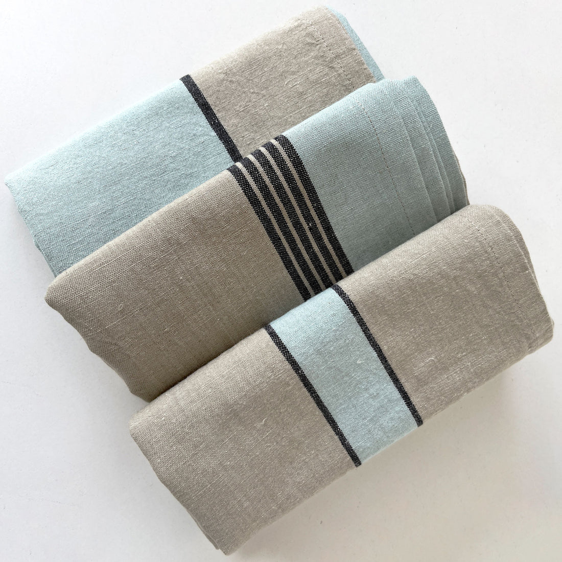 Kitchen Towels -3 Pc Set-Blue Surf