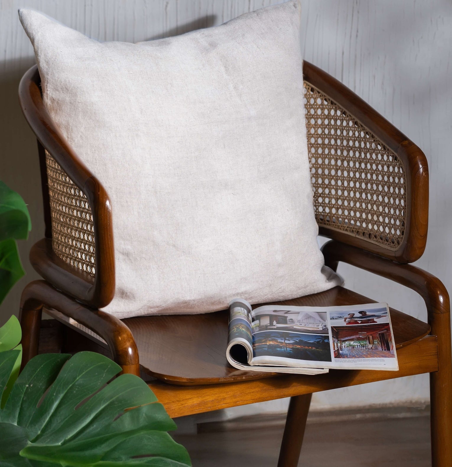 Linen Cushion Covers - Natural