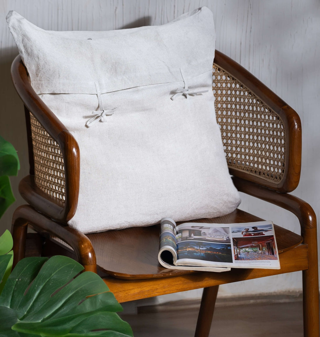 Linen Cushion Covers - Natural